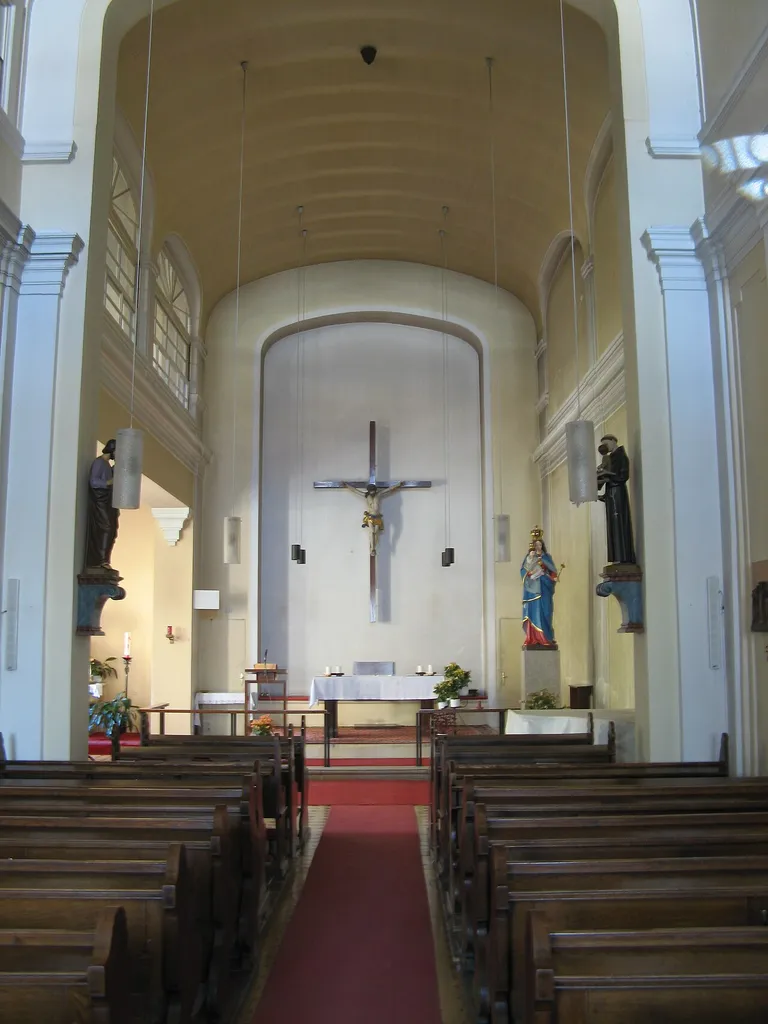 Innenraum der Klosterkirche der Kreuzschwestern in Wien-Meidling (1904/05)