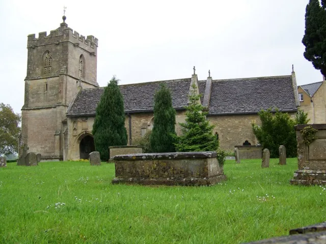 St Mary's Church, Broughton Gifford Anglican parish church with building from the 13th to 15th centuries and restored 1878 by G.G. Scott.
