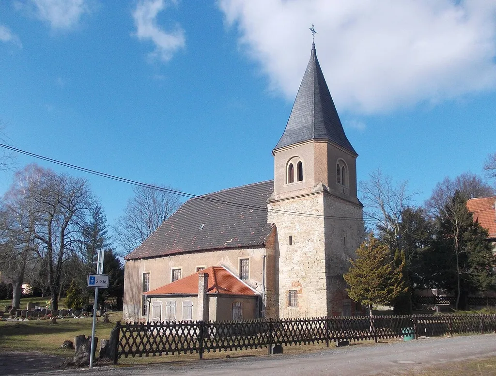 Wildschütz church (Teuchern, district: Burgenlandkreis, Saxony-Anhalt)
