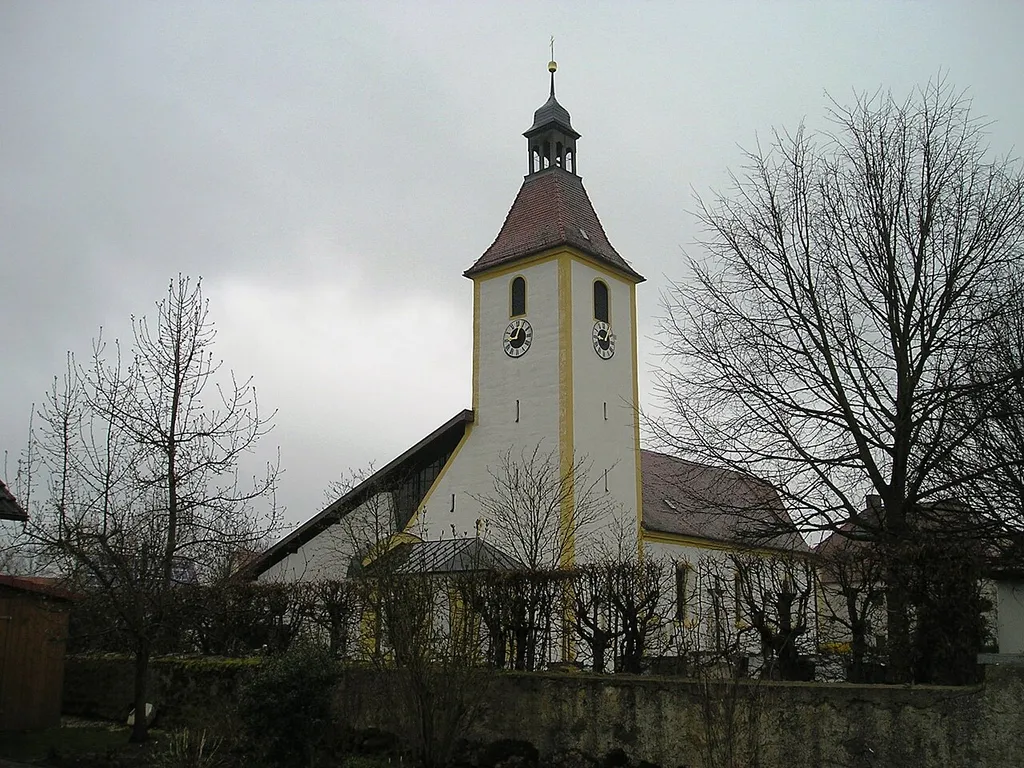 Pfarrkirche von Meckenhausen im Landkreis Roth