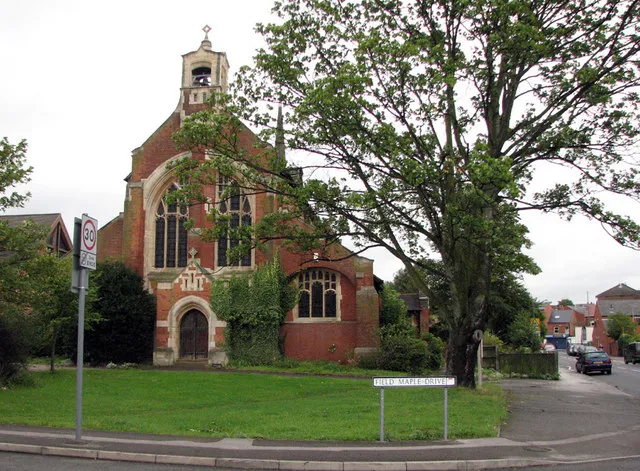 Parish church of St Stephen with St Paul, Bobbers Mill Road, Hyson Green, Nottingham, seen from the southwest