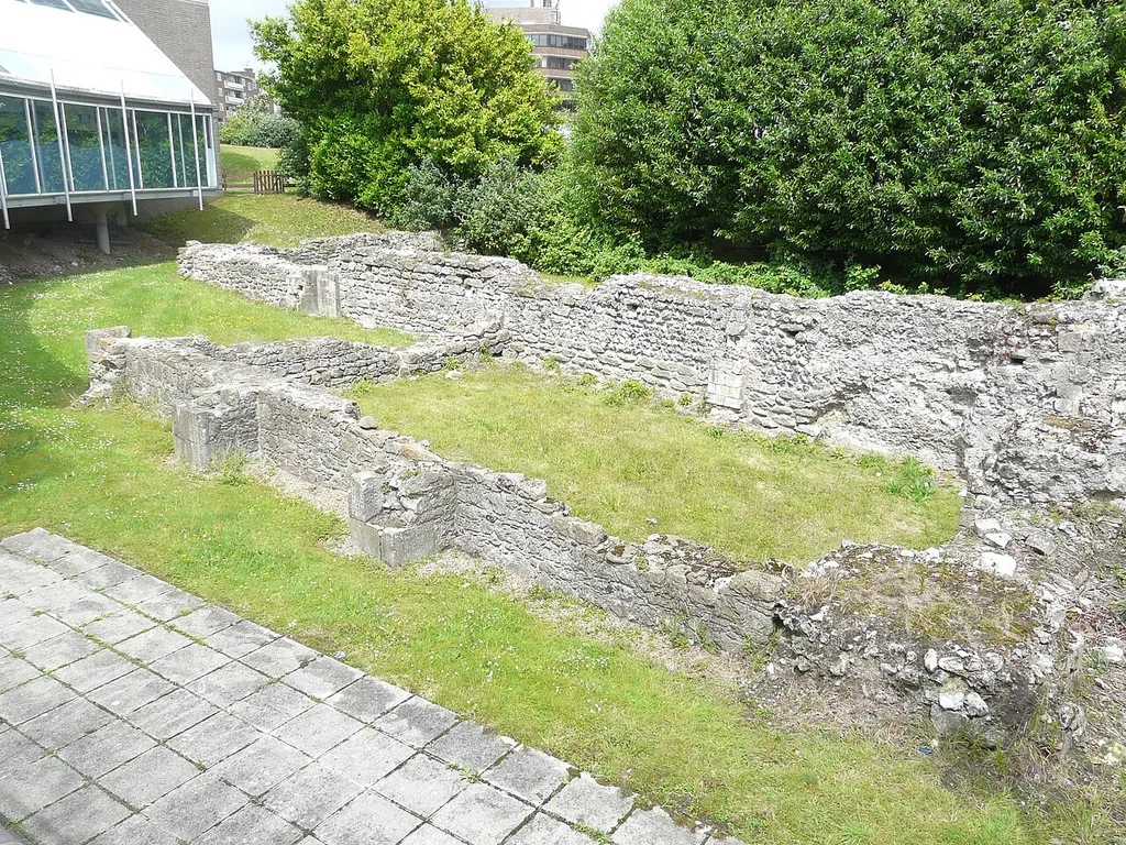 Remains of St Martin-le-Grande Church