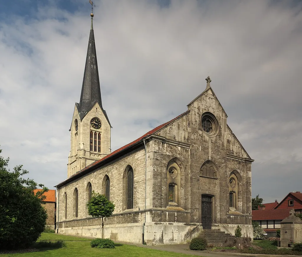 Die evangelisch-lutherische St. Maria-Kirche in Lelm (Ortsteil Königslutter)
