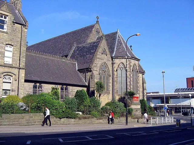 St Joseph's Roman Catholic church, Gateshead, Tyne and Wear, seen from the southeast