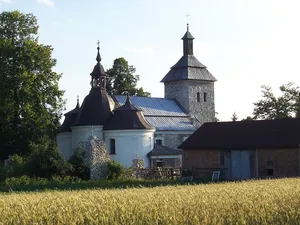 Holy Trinity and Saint Florian church in Zawiercie Skarżyce