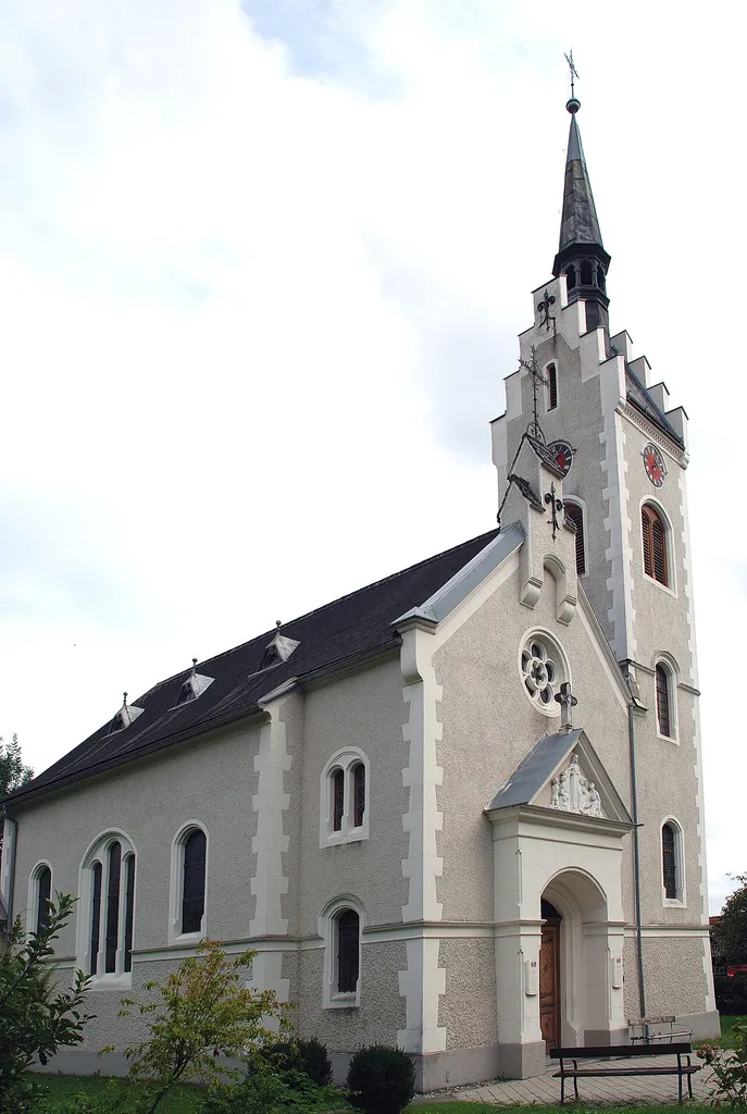 Stainz, Bezirk Deutschlandsberg, Steiermark: evangelische Pfarrkirche Fabrikstraße 3 This media shows the protected monument with ObjektID 3820 in Austria. (Commons, de, Wikidata)