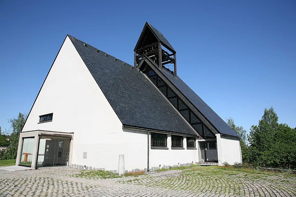 Holmen kirke. Church in Asker, Akershus, Norway.