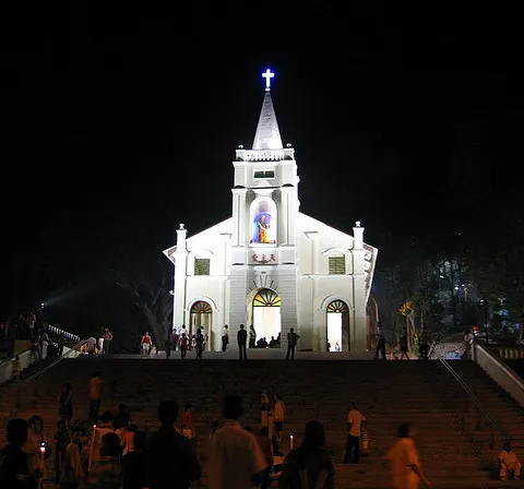 St Anne's Roman Catholic Church in Bukit Mertajam, Malaysia.