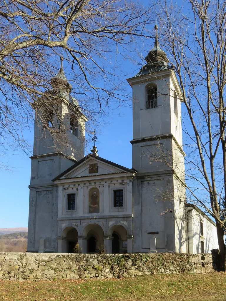 Assumption Church in Vremski Britof, Municipality of Divača, Slovenia