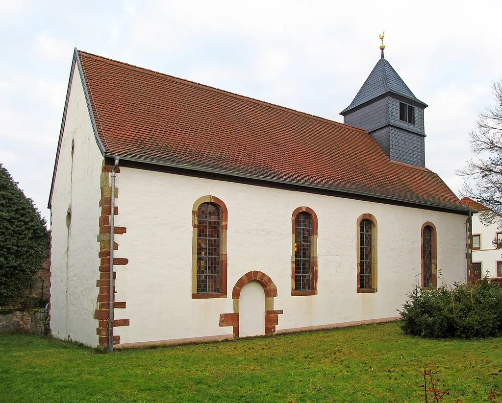 Die protestantische Kirche in Breitfurt, einem Stadtteil von Blieskastel, Saarland