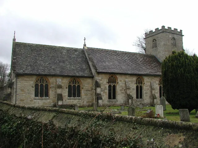 Coberley (Glos) The church of St Giles.