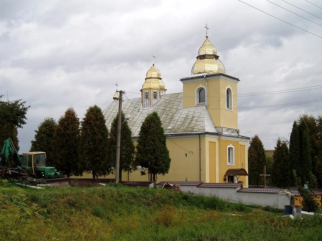 Церква Різдва Пресвятої Богородиці в селі Лани Перемишлянського району Львівської області.