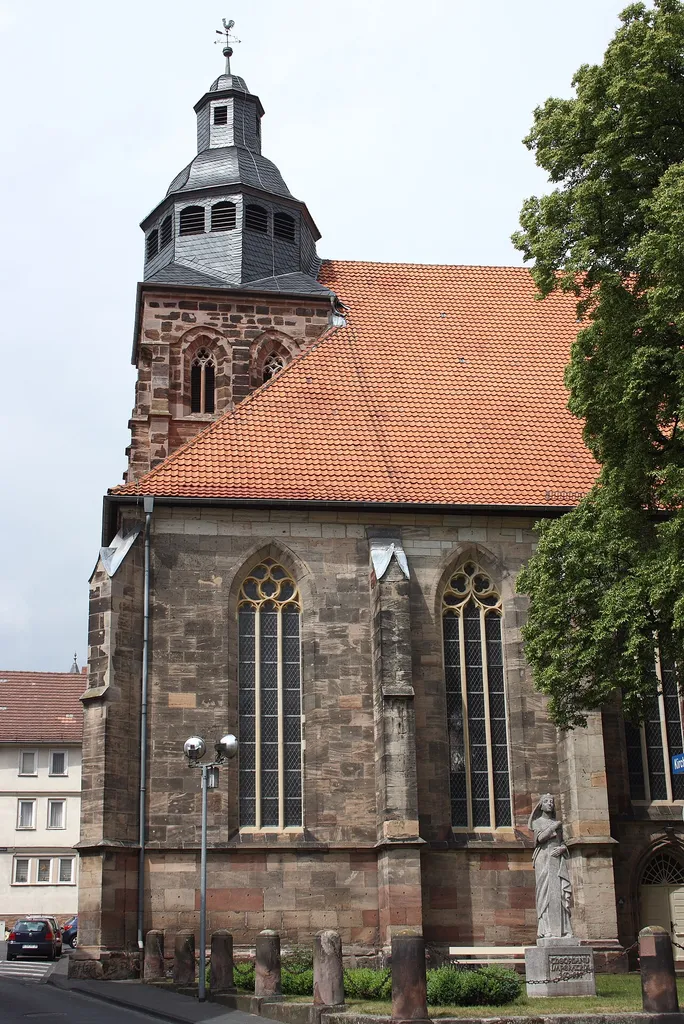 Evangelische Marktkirche St. Dionys in Eschwege im Werra-Meißner-Kreis (Hessen)