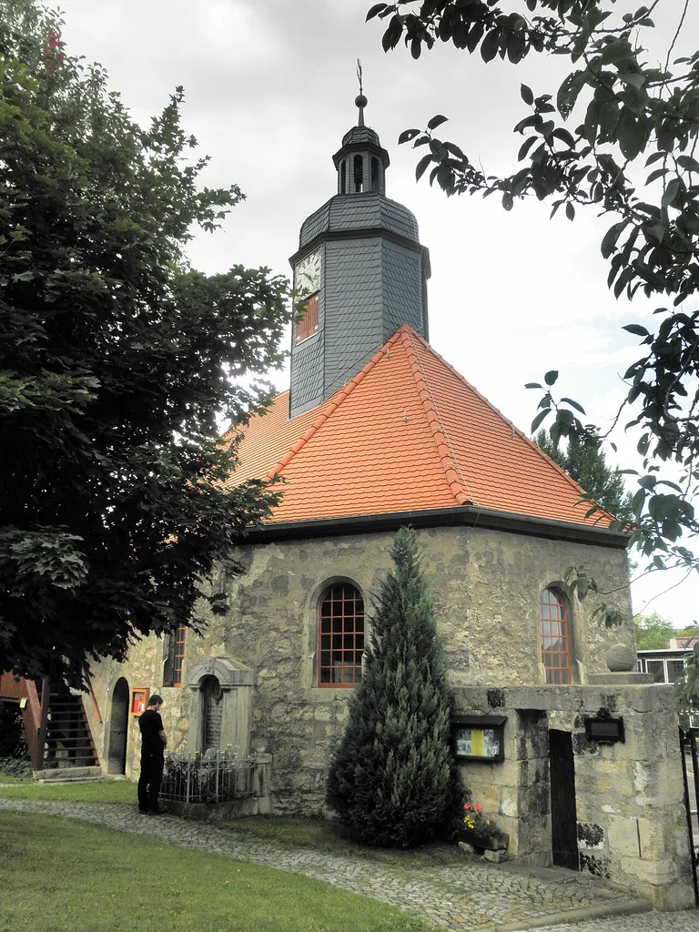 Church in Lehesten (bei Jena) in Thuringia