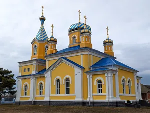 Saint Spyridon church in Ghindești, Florești