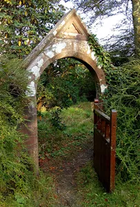 East gateway to St Michael and All Angels churchyard