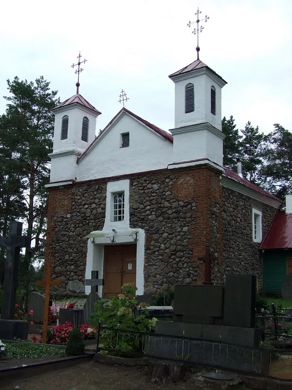 Šv. arkangelo Mykolo church, Babriškės, Lithuania.
