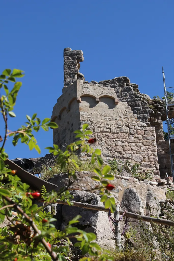 Tour palière du château du Kagenfels