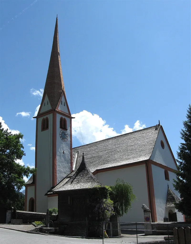 Alpbach, Tirol, Kirche St. Oswald