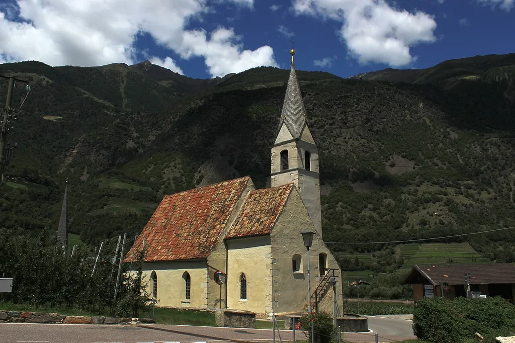 Alte Pfarrkirche St. Andreas in Marein (Gemeinde Kastelbell-Tschars in Südtirol)