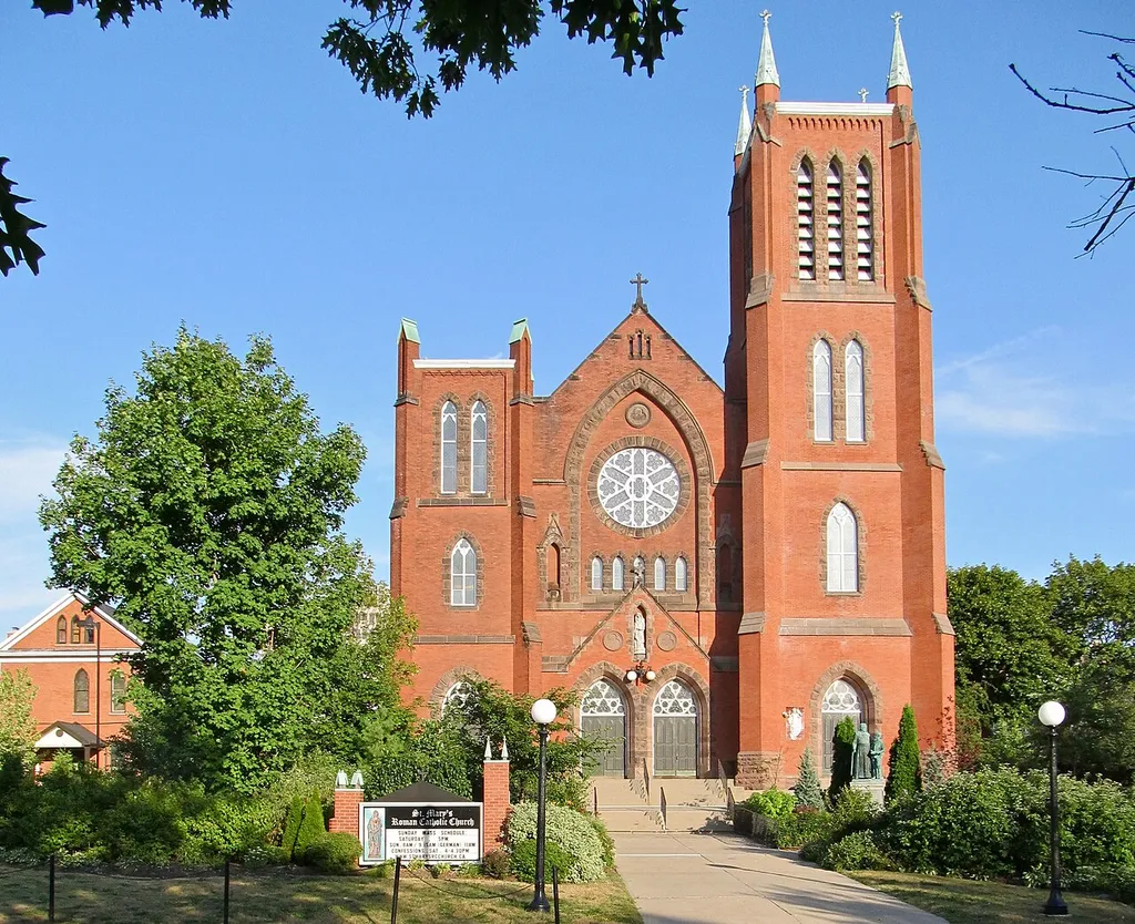 St. Mary's Catholic Church in Kitchener, Ontario.