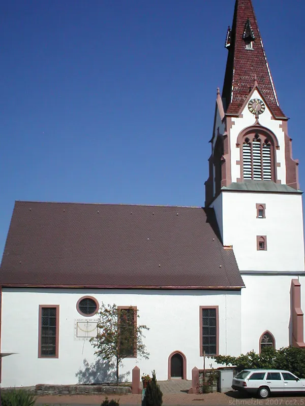 Evang. Kirche in Mittelschefflenz, erbaut 1473