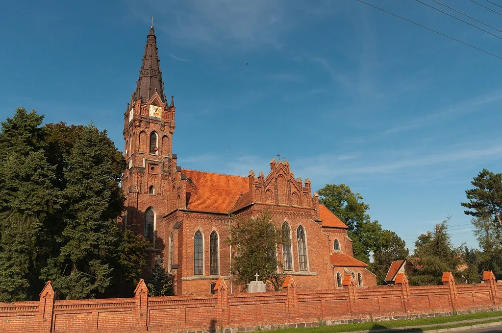 Mokronos, kościół par. p.w. Wniebowzięcia NMP, 1880-1894