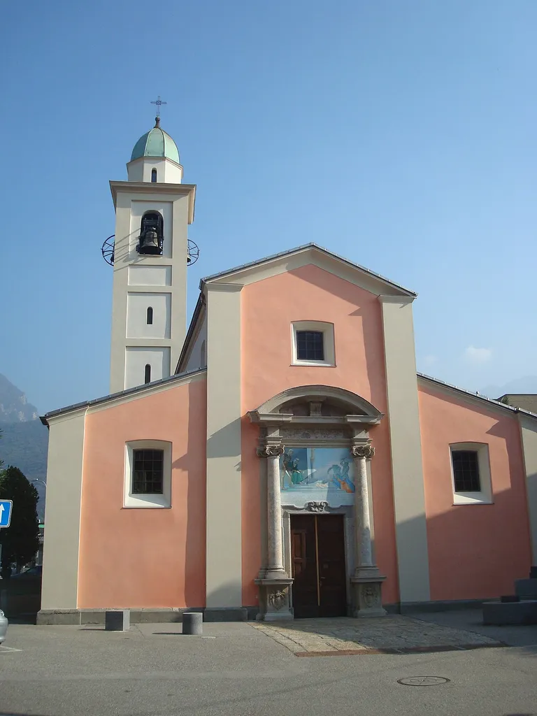 Church of San Quirico e Giulitta Melide, Ticino, Switzerland