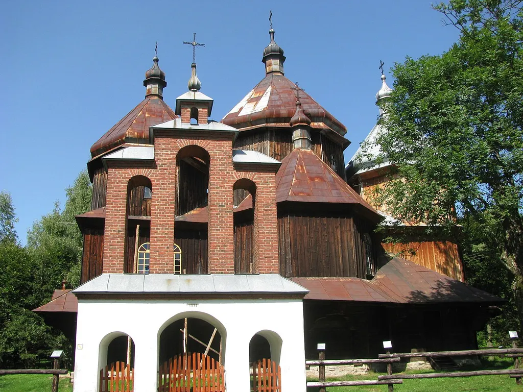 Orthodox church in Bystre (Bieszczady county), built in 1902.