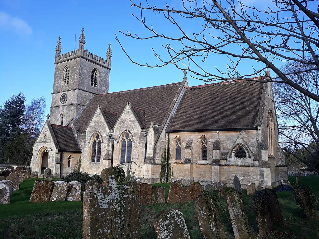 St. Martin's Church, Bladon, Oxfordshire, England.