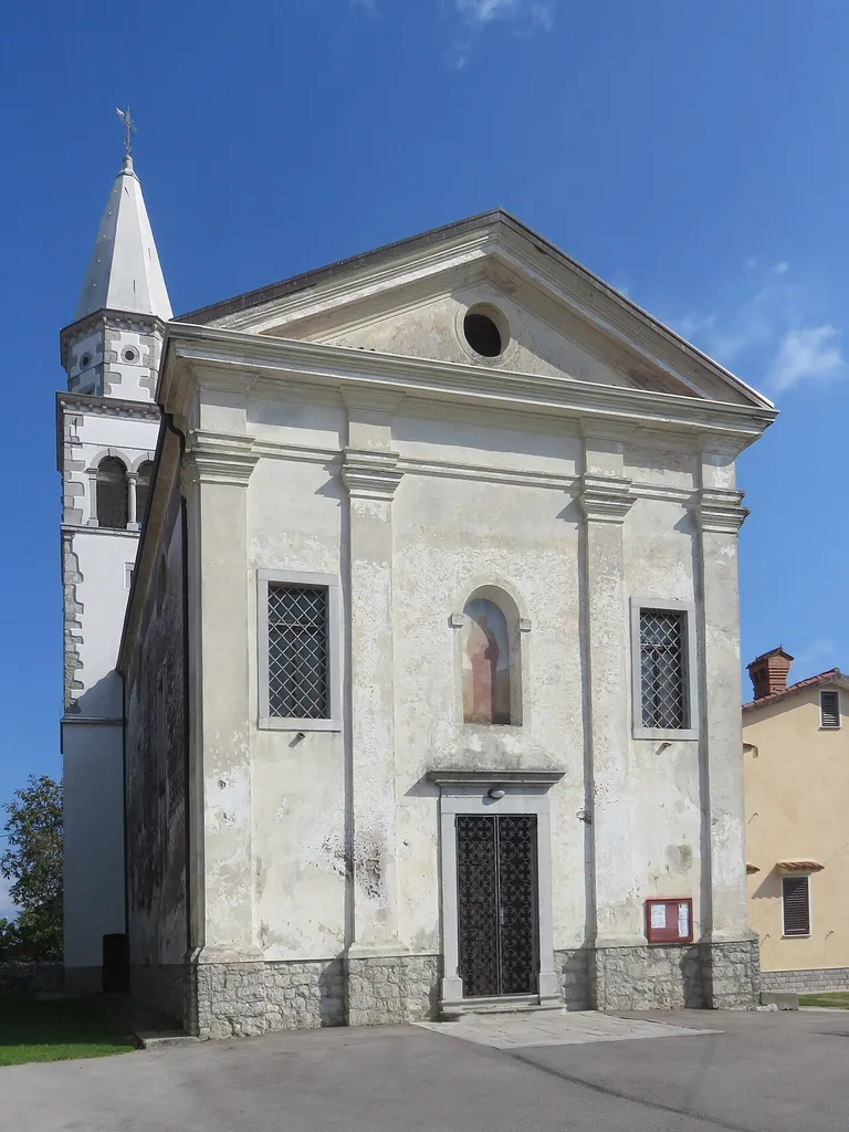St. Thomas's Church in Pliskovica, Municipality of Sežana, Slovenia