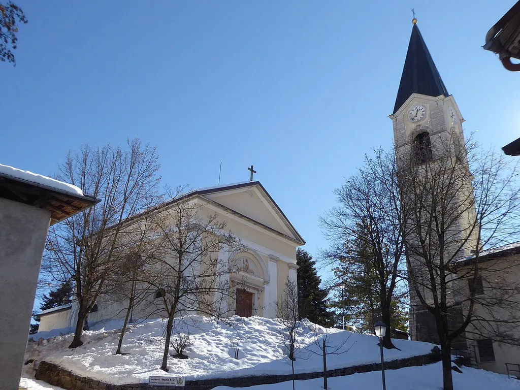 Tres (Predaia, Trentino, Italy), new Saint Agnes church