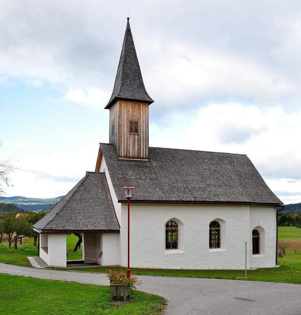 Subsidiary church Saint John at Saint John, municipality Rosegg, district Villach Land, Carinthia, Austria