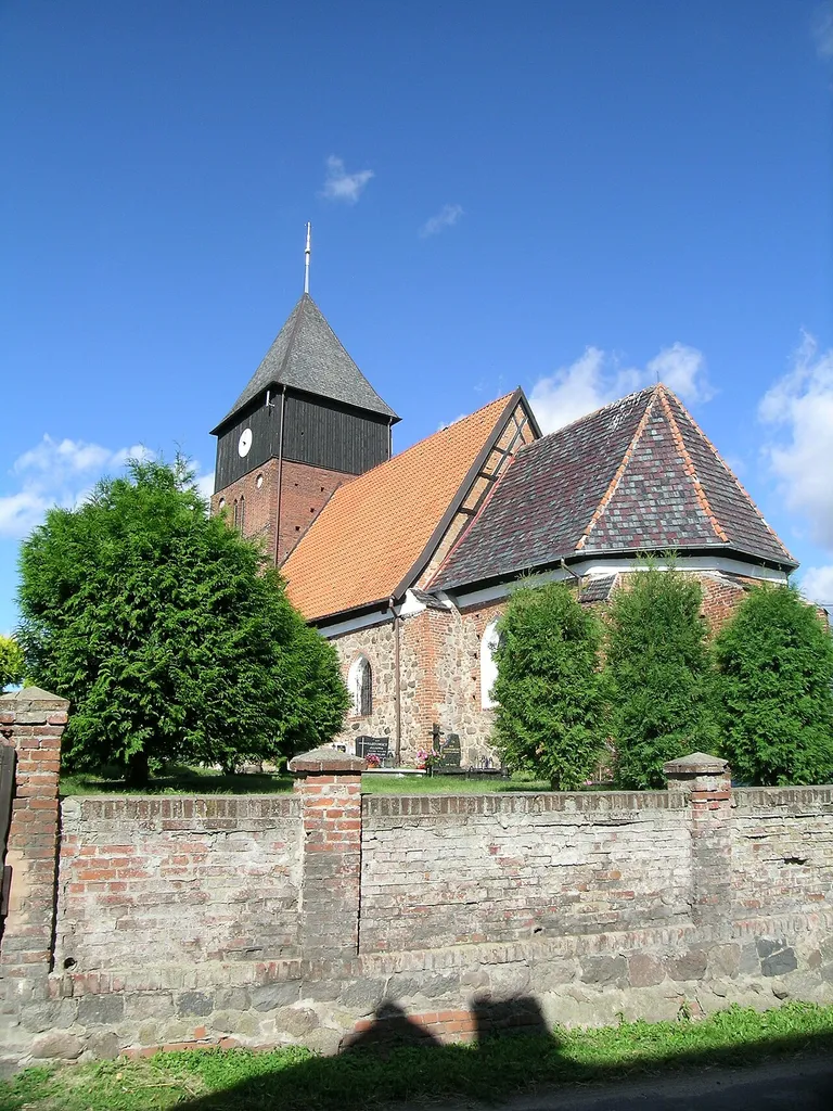 Saint James the Greater church in Ostrowite, Poland