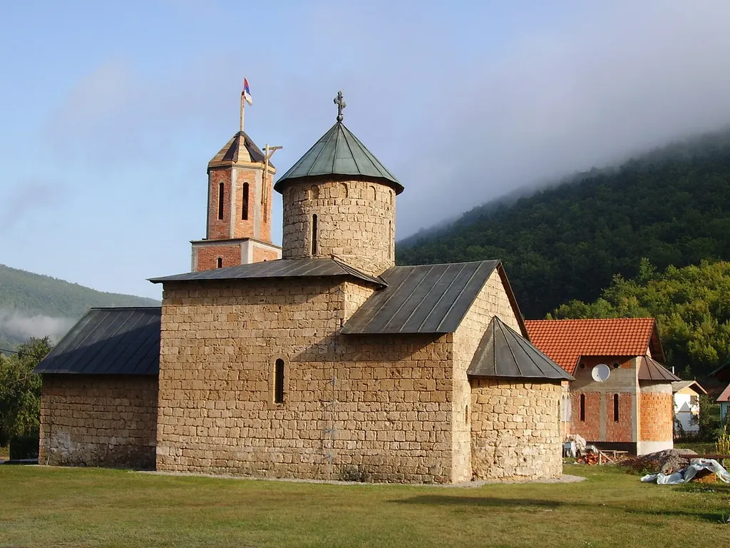 Serbian-orthodox monastery in Martin Brod, Bosnia.