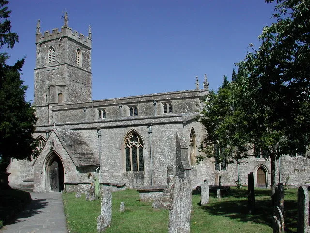 WROUGHTON, Wiltshire. The church of St John the Baptist &amp; St Helen