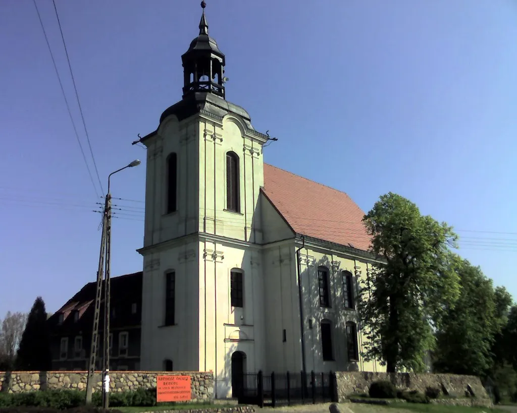 Church of the Visitation in Zamarte, Poland.