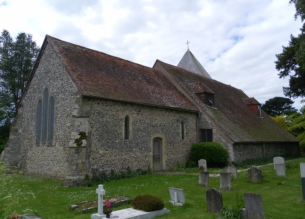 St Mary's Church, Yapton, Arun District, West Sussex, England. The ancient parish church of Yapton. Listed at Grade I by English Heritage (NHLE Code 1237782)
