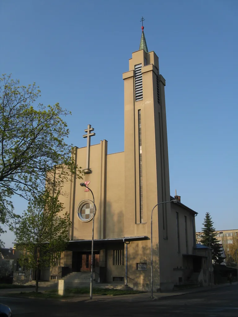 Building of the Czechoslovak Hussite Church, Brno, Židenice