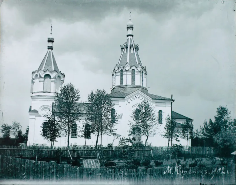 Куранец (Kuraniec). Царква-мураўёўка