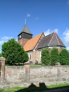 Saint James church in Ostrowite