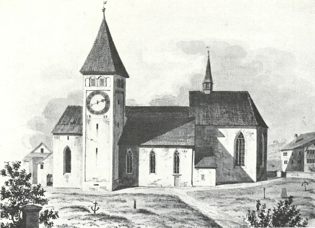 ref. Kirche Küsnacht um1850