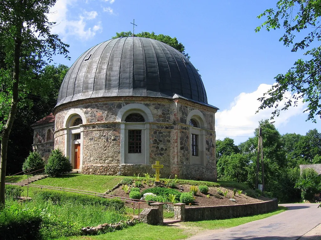 St. Theresa of the Infant Jesus Roman Catholic Church in Gawroniec, Poland, West Pomeranian Voivodship