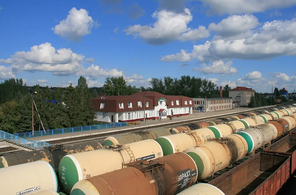 Railway station, Dimitrovgrad, Russia