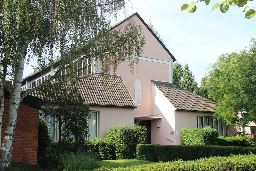 Christuskirche Bad Godesberg, Wurzerstraße 31, Bonn-Plittersdorf: Außenansicht