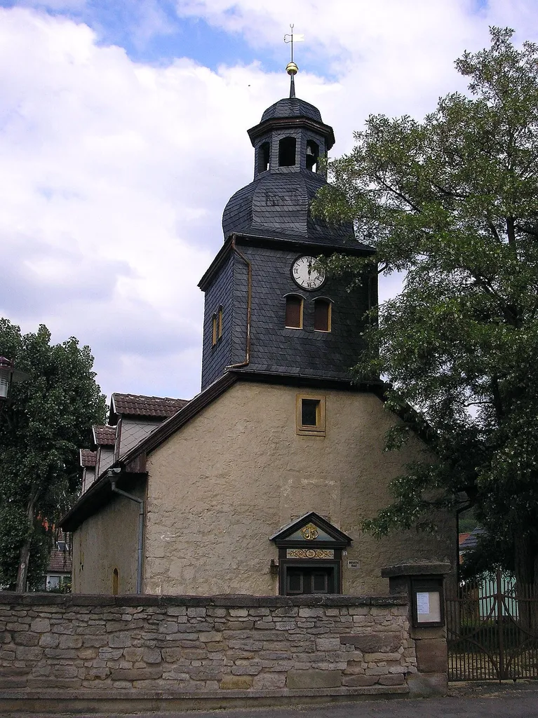 Kirche von Oberilm (Stadtilm) in Thüringen.