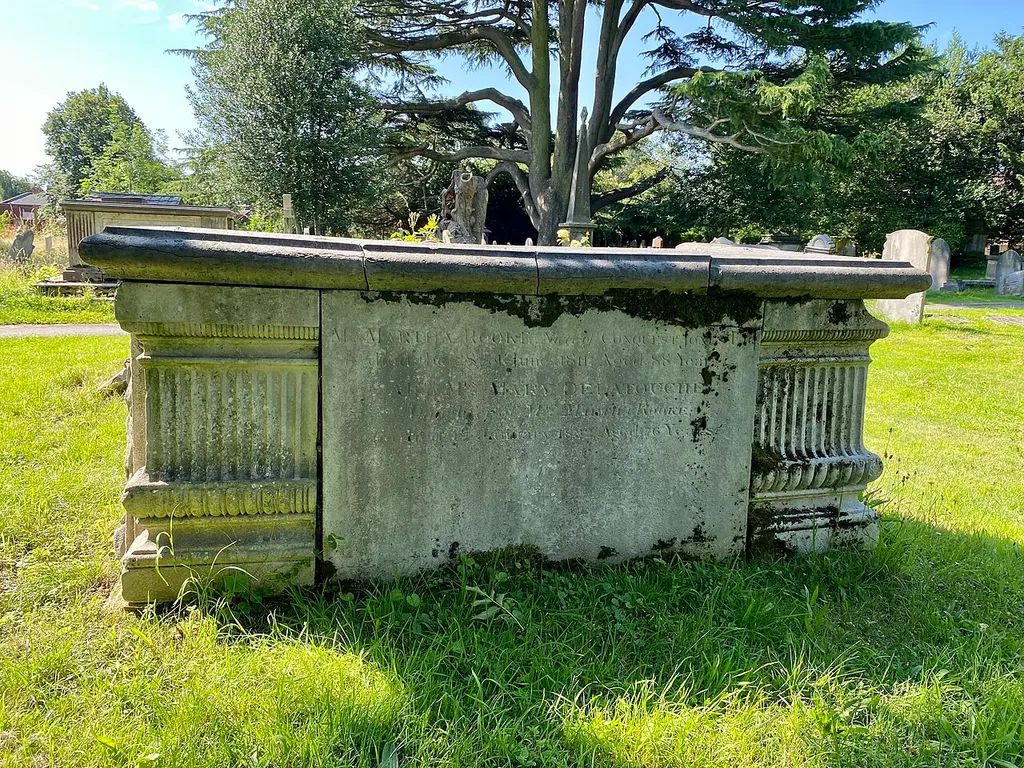 Tomb of Conquest Jones at St Mary's Churchyard in Hendon