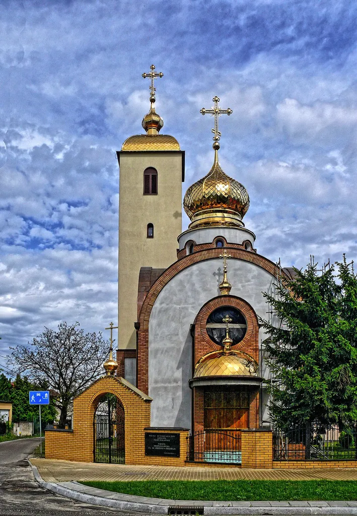 cerkiew pod wezwaniem św. Jerzego w Biłgoraju, woj. lubelskie, stan na maj 2014 r.