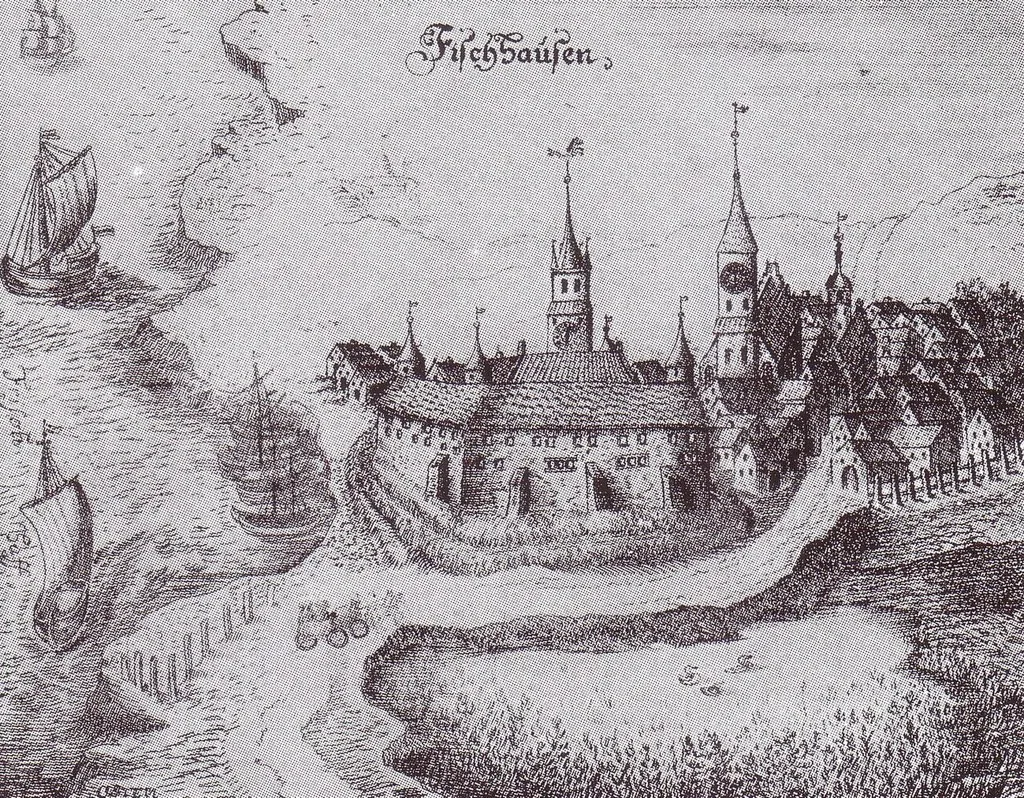 Kupferstich von Fischhausen (Samland)