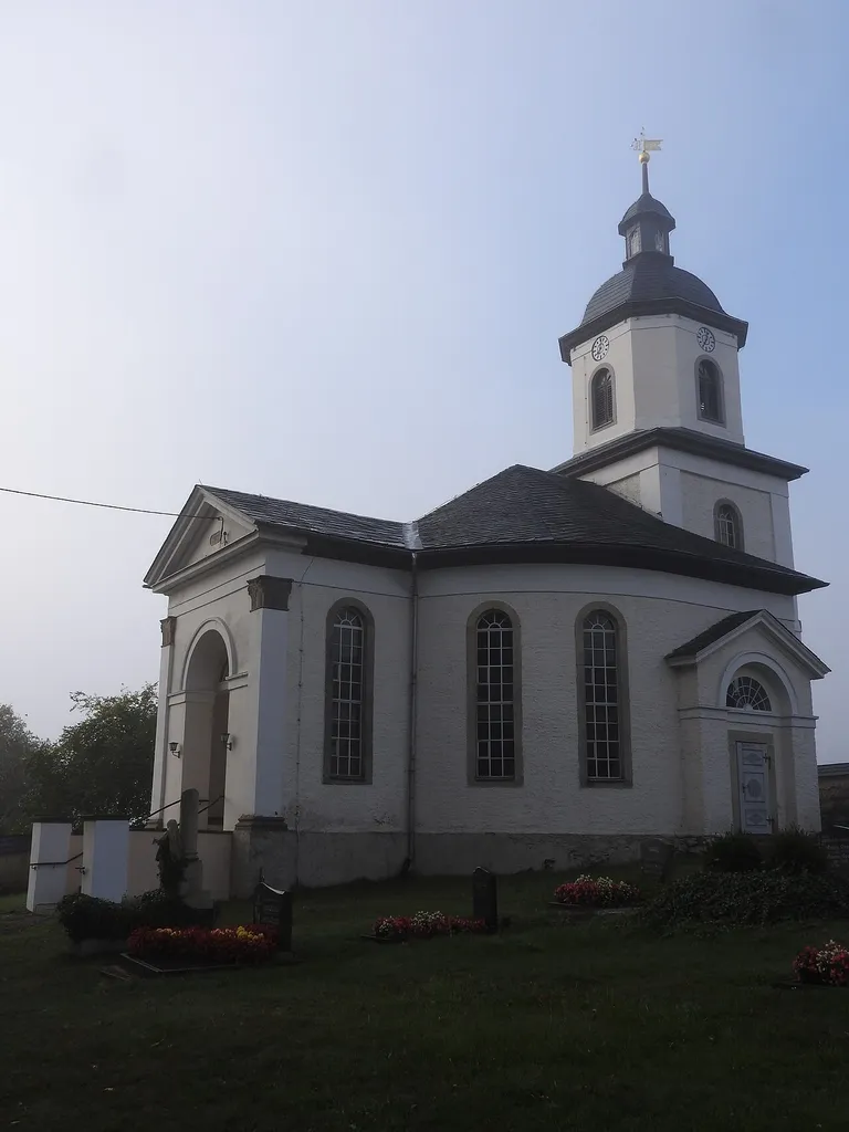Kirche von Zickra, Auma-Weidatal in Thüringen